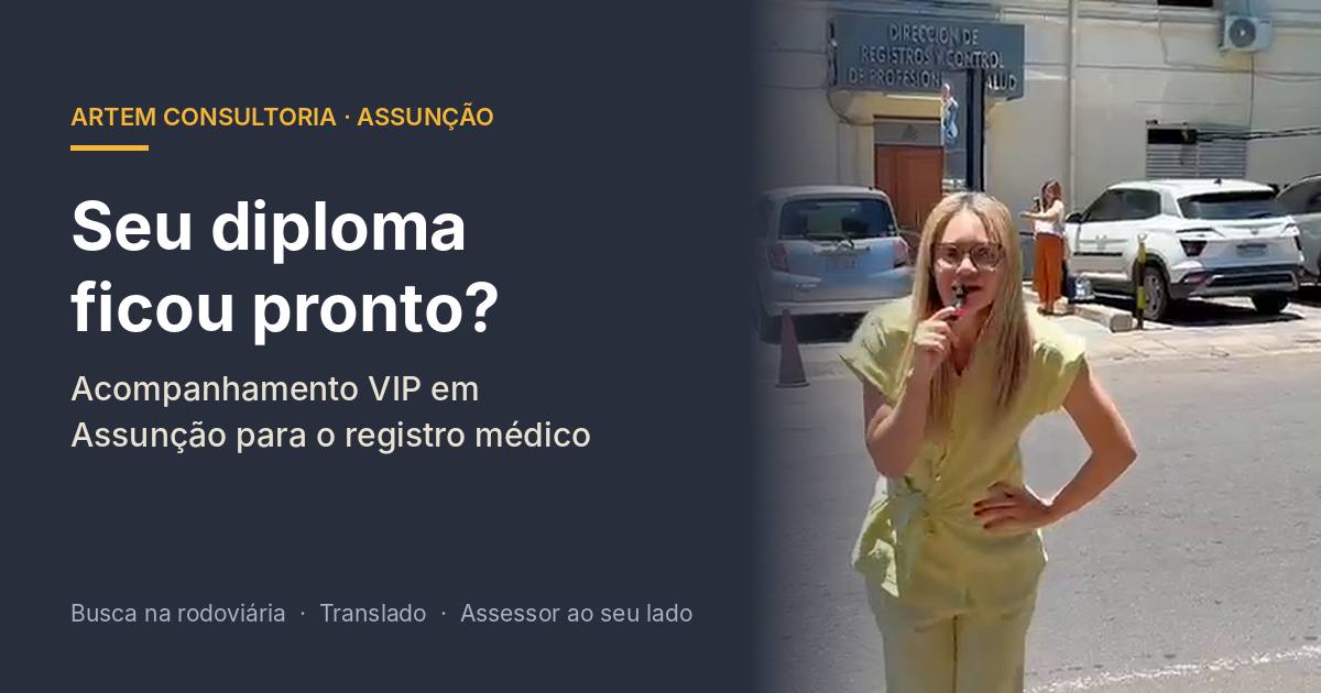 Como chegar e se locomover em Assunção para os trâmites (2026)